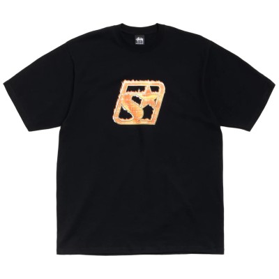 Stussy Blaze Tee Black