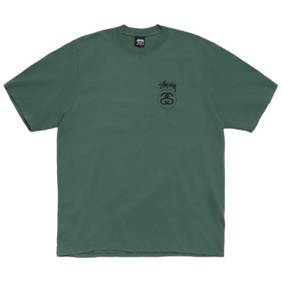 Stussy Stock Link Tee Pigment Dyed Pine.jpg