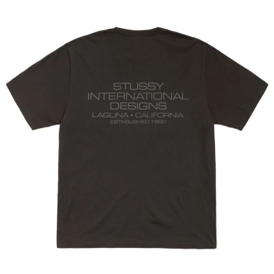 Stussy International Designs Tee Pigment Dyed Faded Black2.jpg