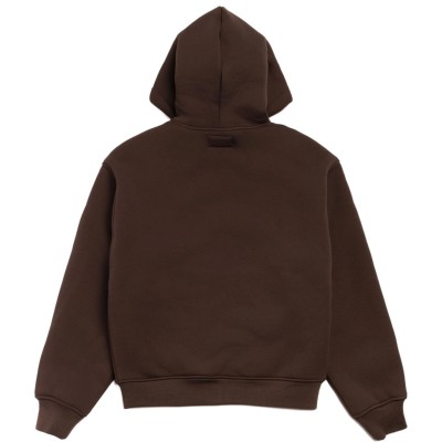 Stussy Bonded Sherpa Hoodie Brown2.jpg