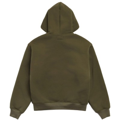 Stussy Bonded Sherpa Hoodie Green2.jpg