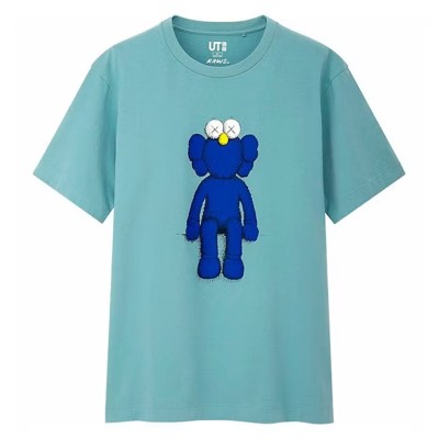 KAWS x Uniqlo Blue BFF Tee Green