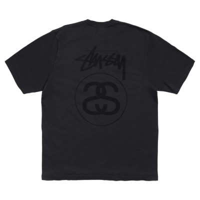 Stussy Stock Link Tee Pigment Dyed Faded Black2.jpg