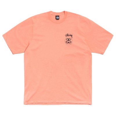 Stussy Stock Link Tee Pigment Dyed Sherbert.jpg
