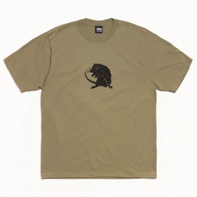 Stussy Long Range Tee Army