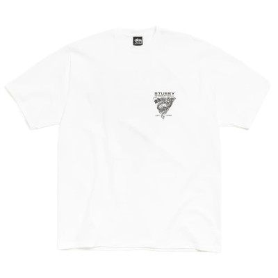 Stussy Dragon Tee White