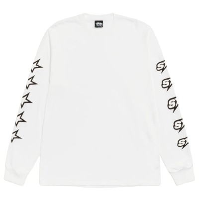 Stussy Speedway LS Tee White