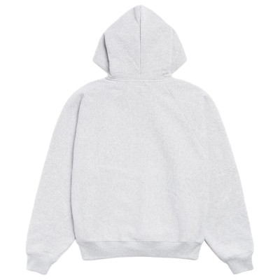 Stussy Relaxed Zip Hoodie Ash Heather2.jpg