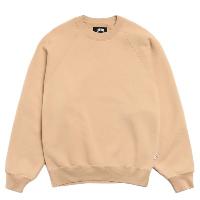 Stussy Relaxed Crew Khaki