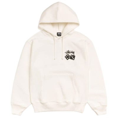 Stussy Dice Hoodie Pigment Dyed Natural