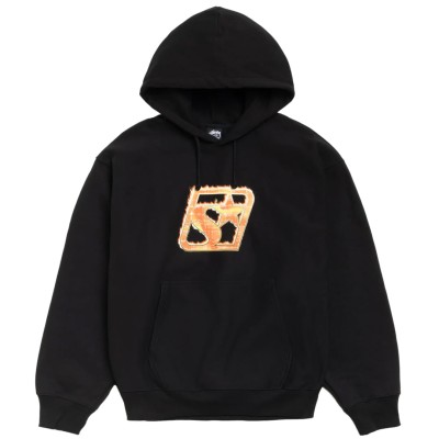 Stussy Blaze Hoodie Black.jpg