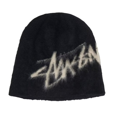 Stussy Brushed Out Stock Skullcap Black.jpg