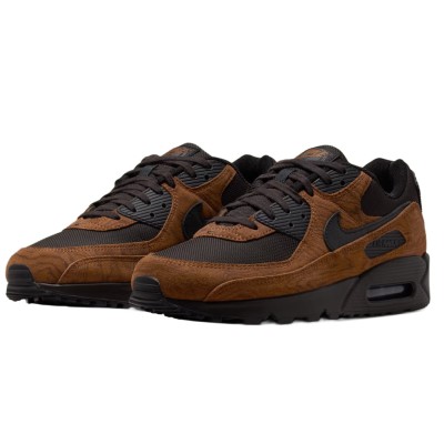 Nike Air Max 90 Premium Light British Tan Velvet Brown2.jpg