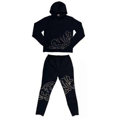 Syna World x Central Cee Slice Tracksuit Black:Golden Rose.jpg