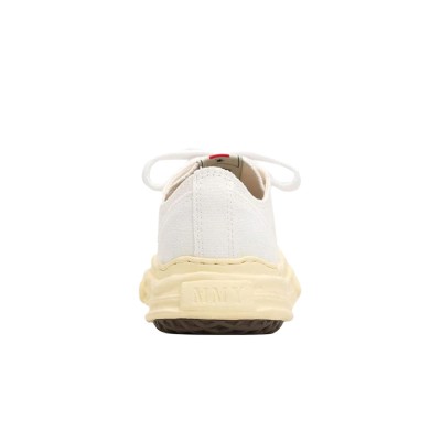 Maison Mihara Yasuhiro Hank VL OG Sole Canvas Low White3.jpg