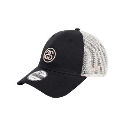 Stussy New Era 9twenty Ss Link Trucker Night Black2.jpg