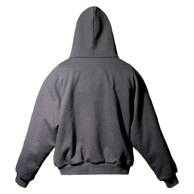 Yeezy Gap Logo Shrunken Hoodie Black2.jpg