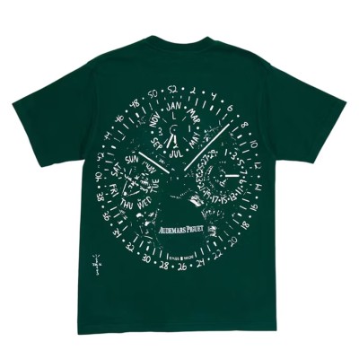 Travis Scott CJ x Audemars Piguet Watch Face Tee Green.jpg