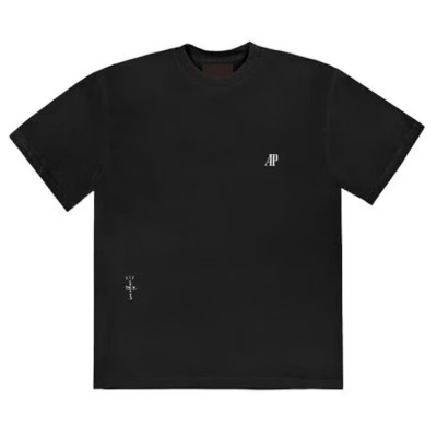 Travis Scott CJ x Audemars Piguet Vintage Tee Black