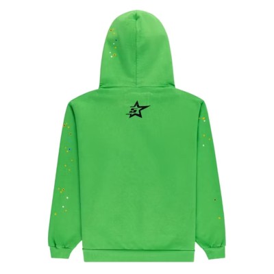 Sp5der Punk V2 Rhinestone Hoodie Bright Green2.jpg