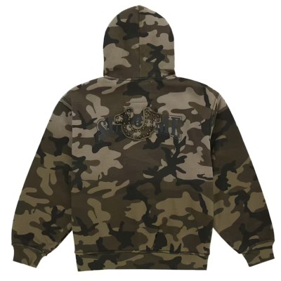 Supreme True Religion Zip Up Hooded Sweatshirt Woodland Camo