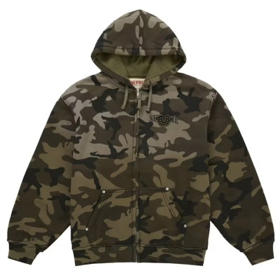 Supreme True Religion Zip Up Hooded Sweatshirt Woodland Camo2.jpg