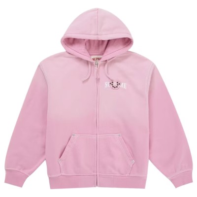 Supreme True Religion Zip Up Hooded Sweatshirt Pink2.jpg