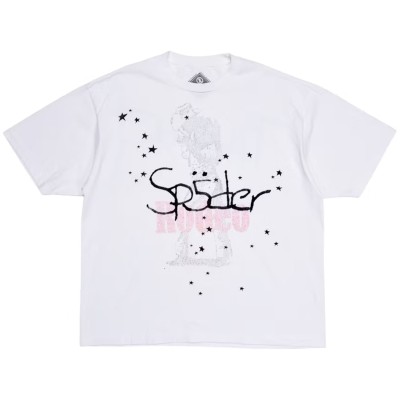 Travis Scott Cactus Jack x Sp5der Days Before Rodeo II Tee White