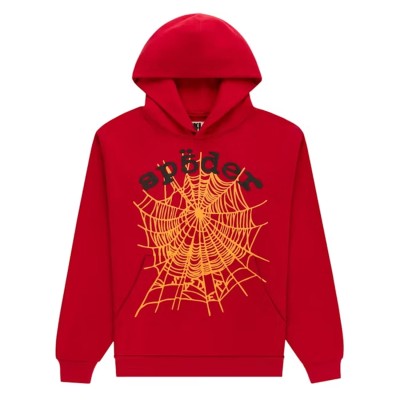 Sp5der OG Web V2 Hoodie Red.jpg