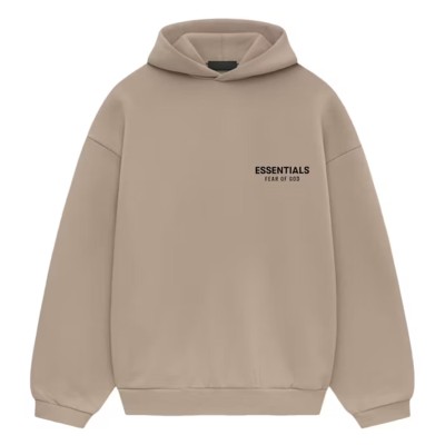 Fear of God Essentials Fleece Hoodie Desert Sand