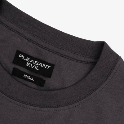 Pleasant Evil Rebel Tee Anthracite2.jpg