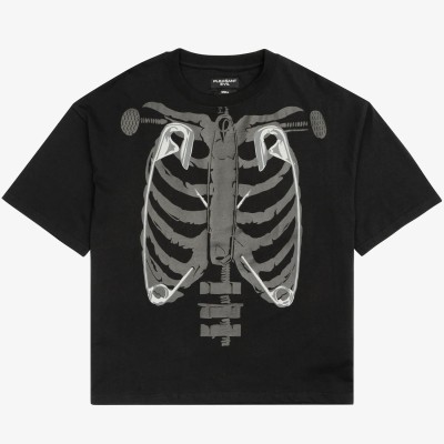 Pleasant Evil Skeleton Tee Black.jpg