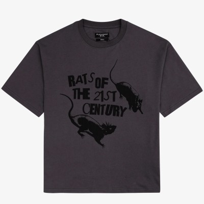 Pleasant Evil Rats Tee Anthracite