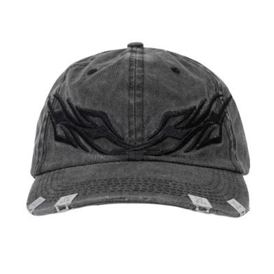 Pleasant Evil Tribal Baseball Cap Washed.jpg