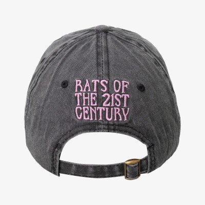 Pleasant Evil Metal Baseball Cap Washed3.jpg