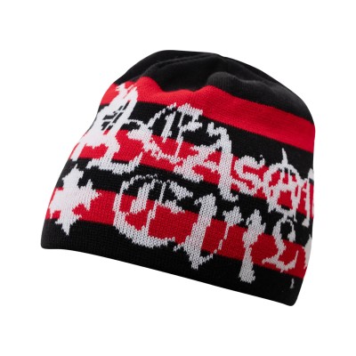 Pleasant Evil Ransomnote Red Beanie2.jpg