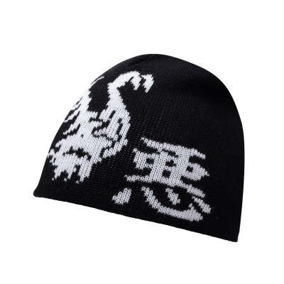 Pleasant Evil Dragon Beanie Black2.jpg