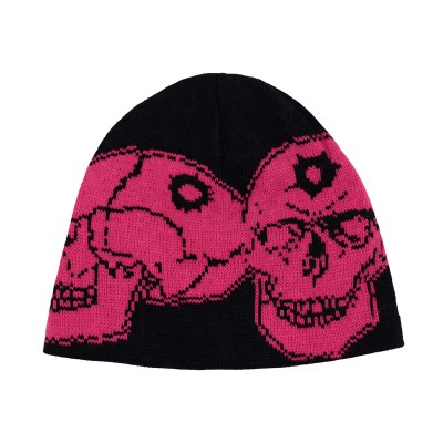 Pleasant Evil Headshot Magenta Beanie