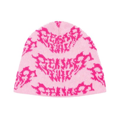 Pleasant Evil Metal Logo Candy Beanie.jpg