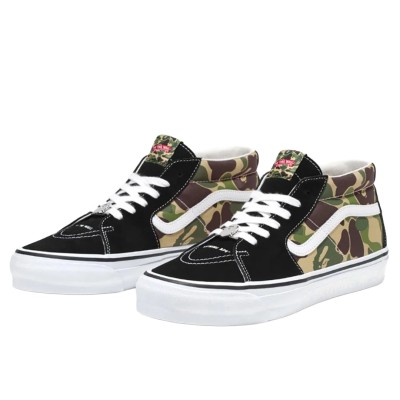 Vans LX Sk8-Mid Bape ABC Camo Black Green2.jpg