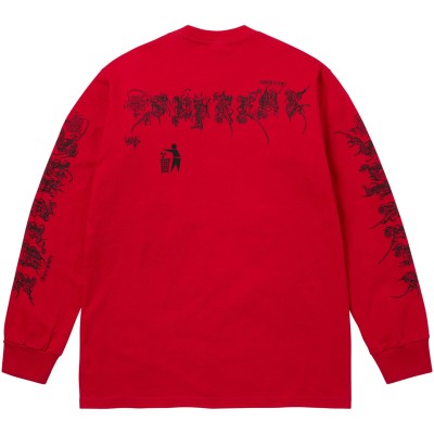 Supreme Wombat L/S Tee Red