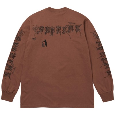 Supreme Wombat L:S Tee Brown.jpg