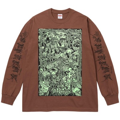 Supreme Wombat L:S Tee Brown2.jpg