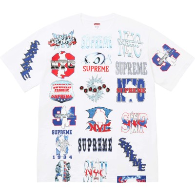 Supreme Flash Tee White
