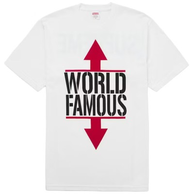 Supreme World Famous Tee White