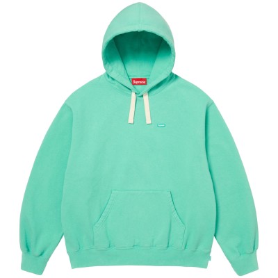Supreme Small Box Drawcord Hooded Sweatshirt Light Green (SS26).jpg