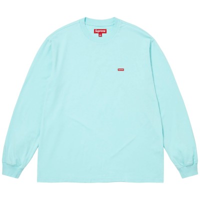 Supreme Small Box L/S Tee Blue (SS26)