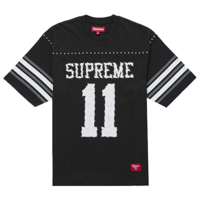 Supreme Studded S:S Football Top Black.jpg