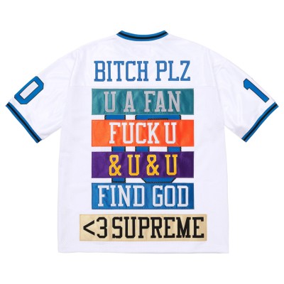 Supreme Find God Football Jersey White.jpg