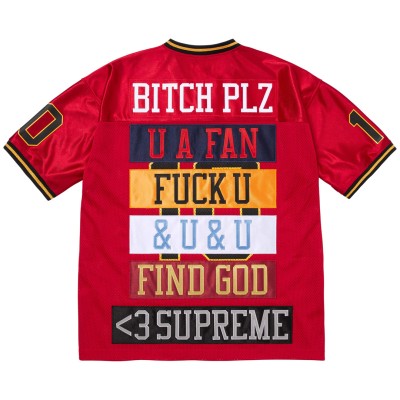 Supreme Find God Football Jersey Red.jpg